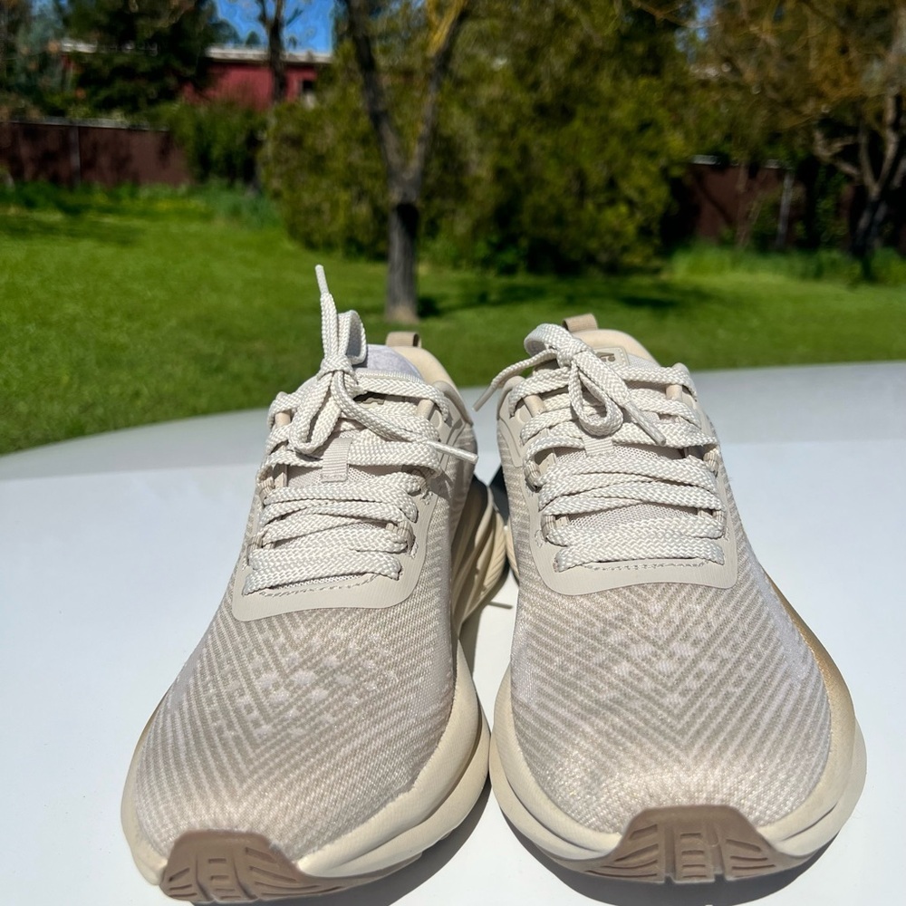 Avia Women's Cream and Tan Running Sneakers without original box - Picture 4 of 7